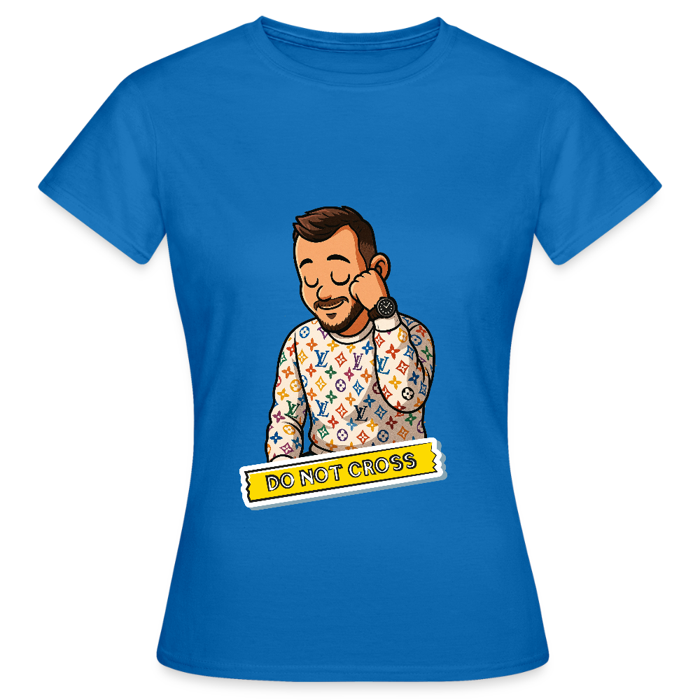 T-shirt femme "LV" édition spéciale - royal blue