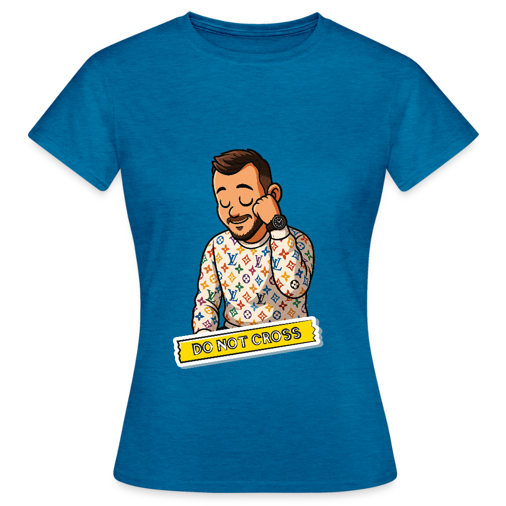 T-shirt femme "LV" édition spéciale - antique blue sapphire heather