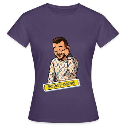 T-shirt femme "LV" édition spéciale - dark purple