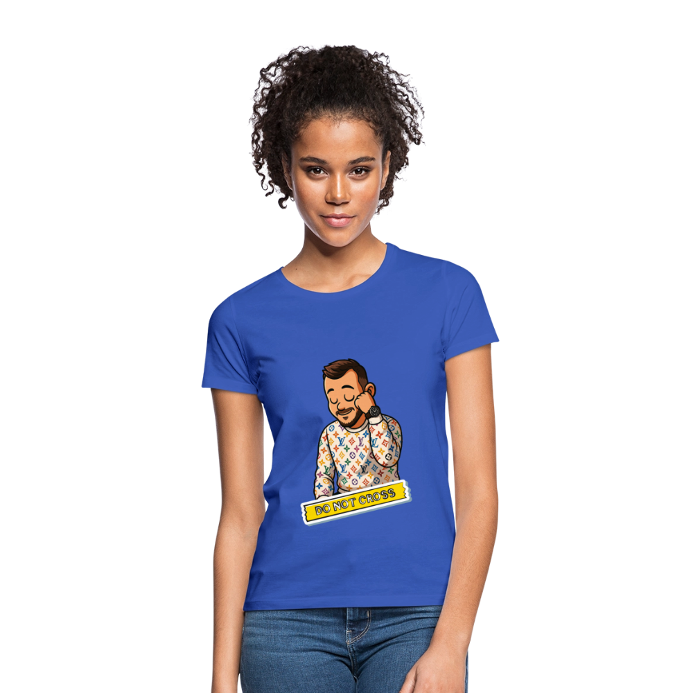 T-shirt femme "LV" édition spéciale - royal blue